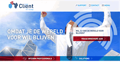 Desktop Screenshot of client.nl