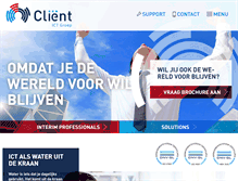 Tablet Screenshot of client.nl